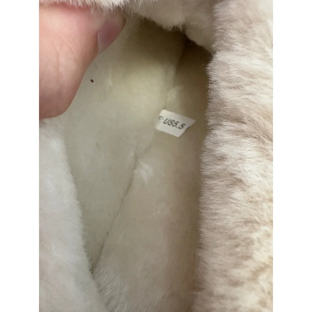 Womens Slippers – Brown – 5.5 - Picture 4 of 5